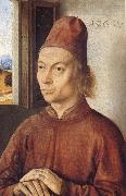 Dieric Bouts Portrait of a Man oil painting artist